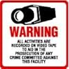 Printable Security Camera Signs