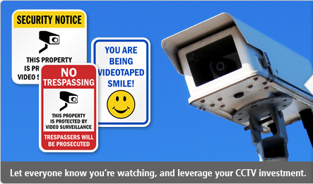 Printable Security Camera Signs