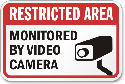 Printable Security Camera Signs