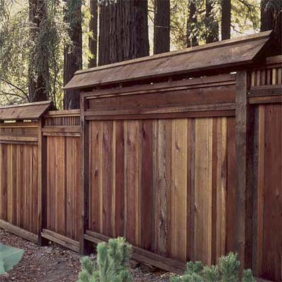 Privacy Fence Designs Wooden