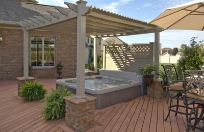 Privacy Fence Ideas For Hot Tub