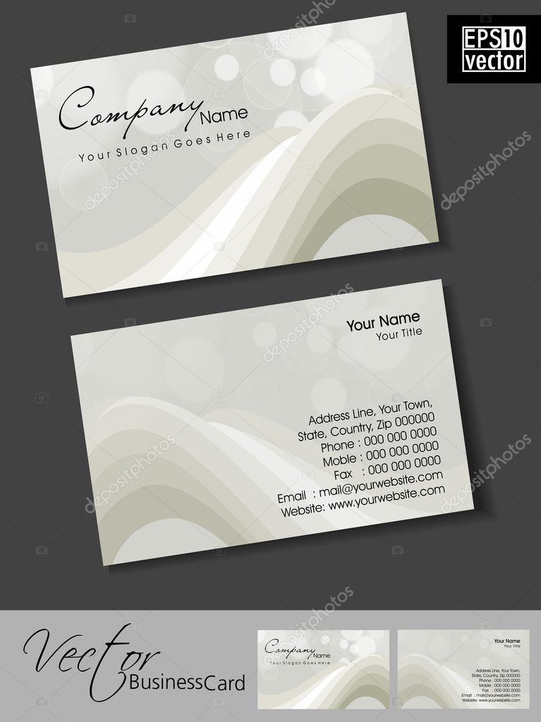 Professional Business Card Design Templates