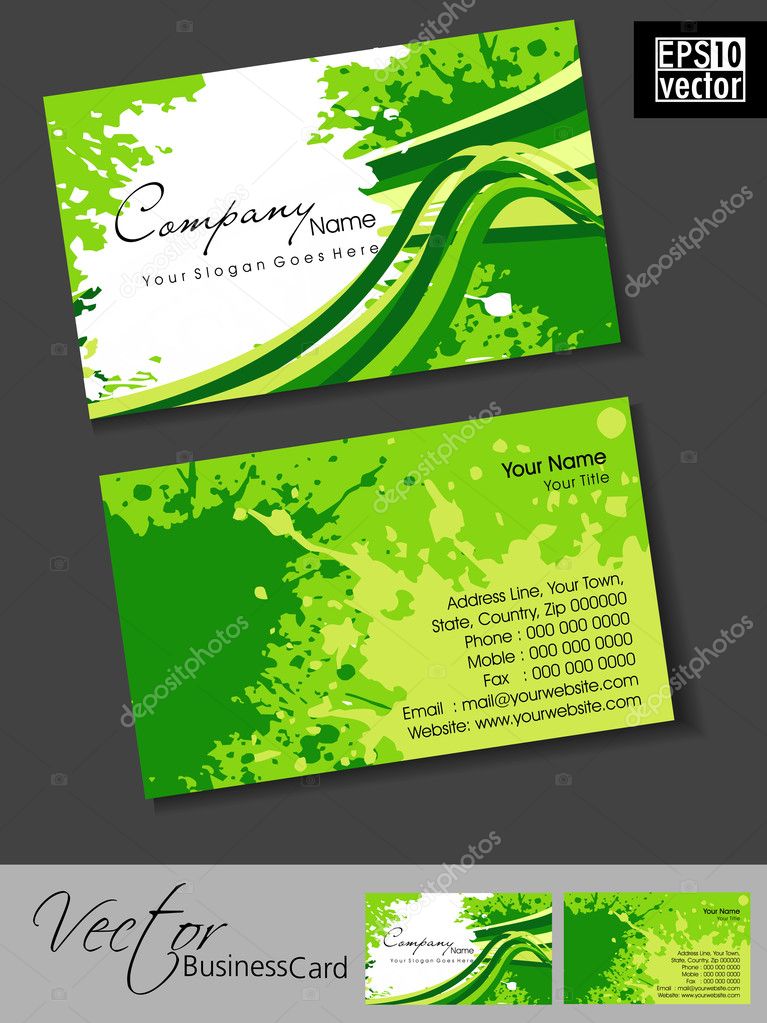 Professional Business Card Design Templates