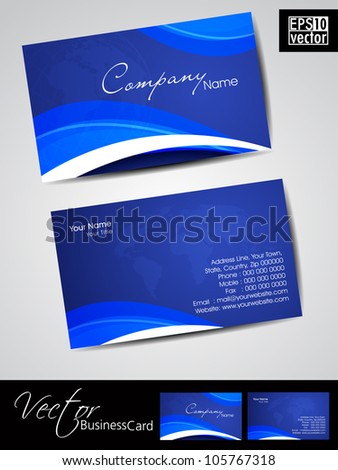 Professional Business Card Design Templates