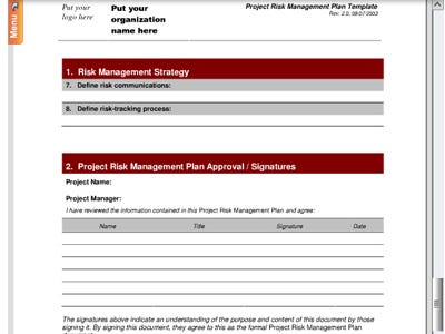 Project Management Plan Example