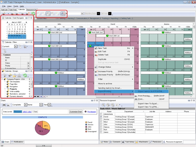 Project Management Planner Template