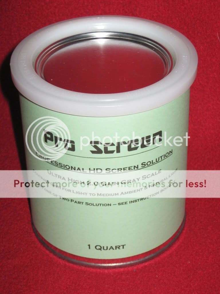 Projector Screen Paint Color