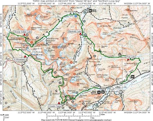 Ptarmigan Tunnel Trail