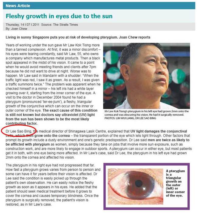 Pterygium Eye Surgery