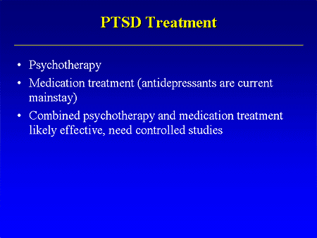 Ptsd Treatment