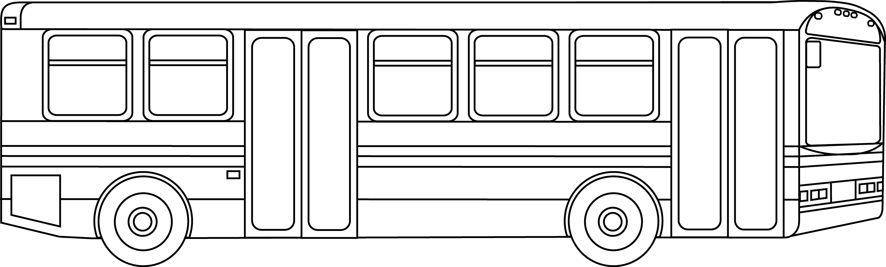 Public Bus Clipart