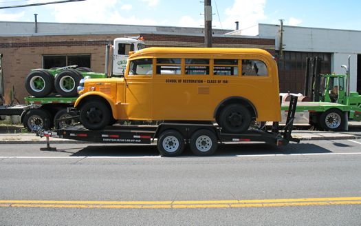 Public Bus Side View