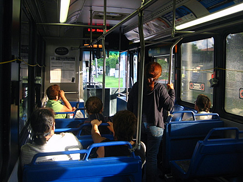 Public Bus Transportation In Miami