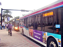 Public Bus Transportation In Miami