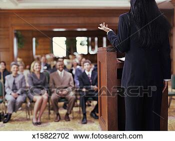 Public Speaking Audience Clipart