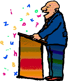 Public Speaking Clipart