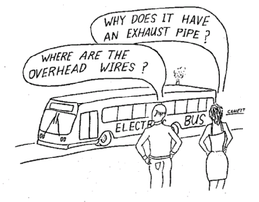 Public Transport Cartoon