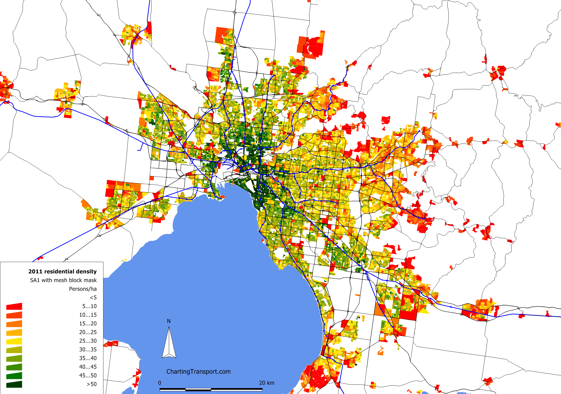 Public Transport Melbourne Map