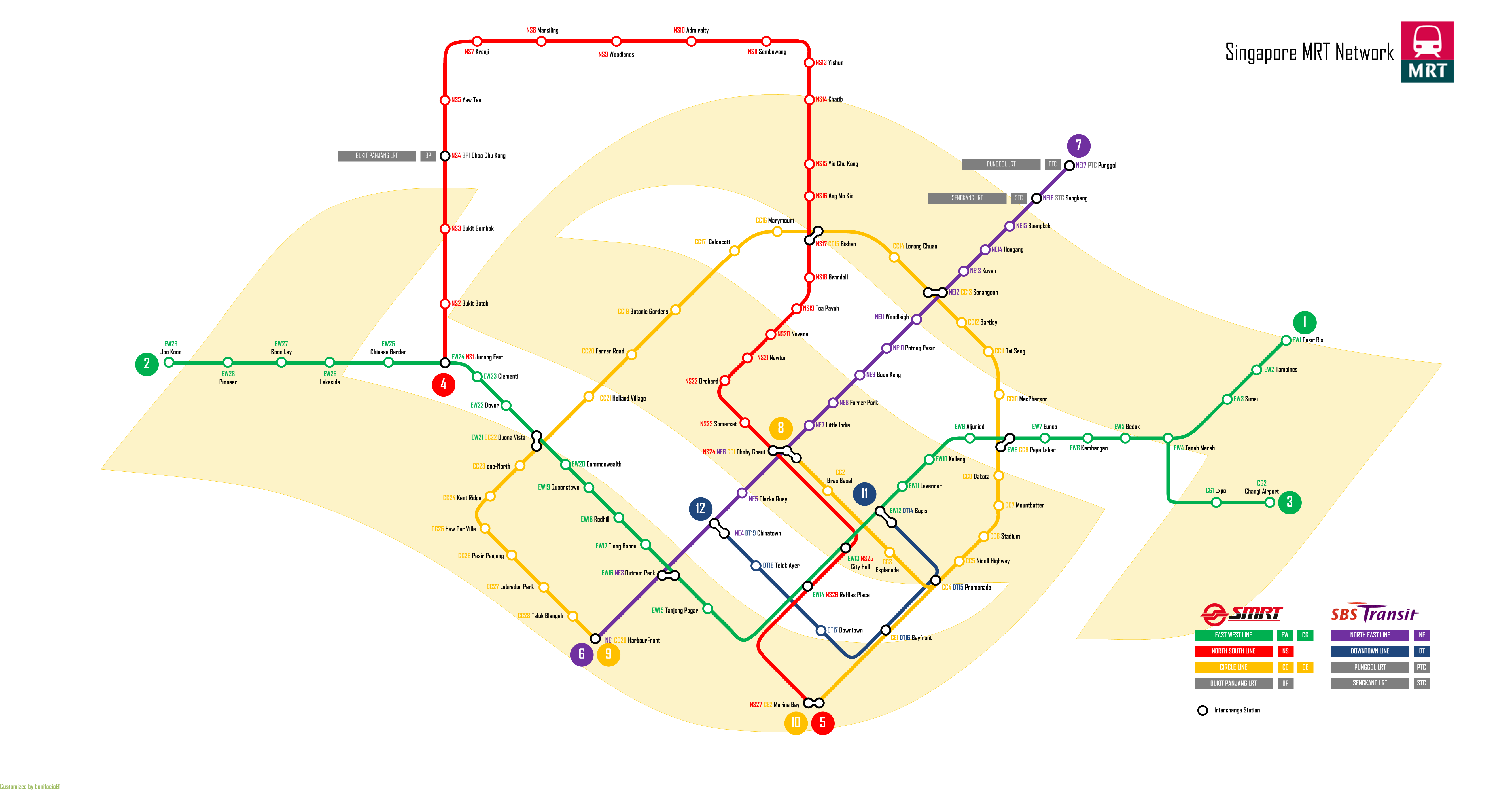 Public Transport Singapore Cost