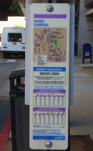 Public Transportation Bus Schedule