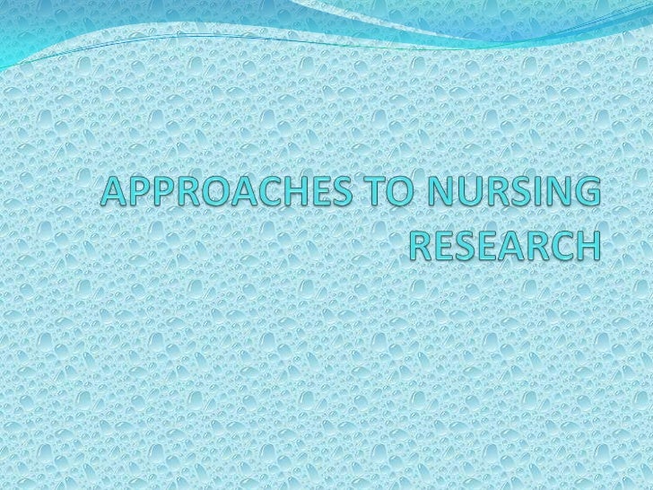 Quasi Experimental Design In Nursing Research