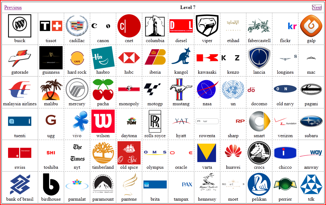 Quiz Logo Answers Level 11