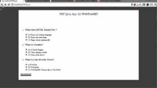 Quiz Timer Php