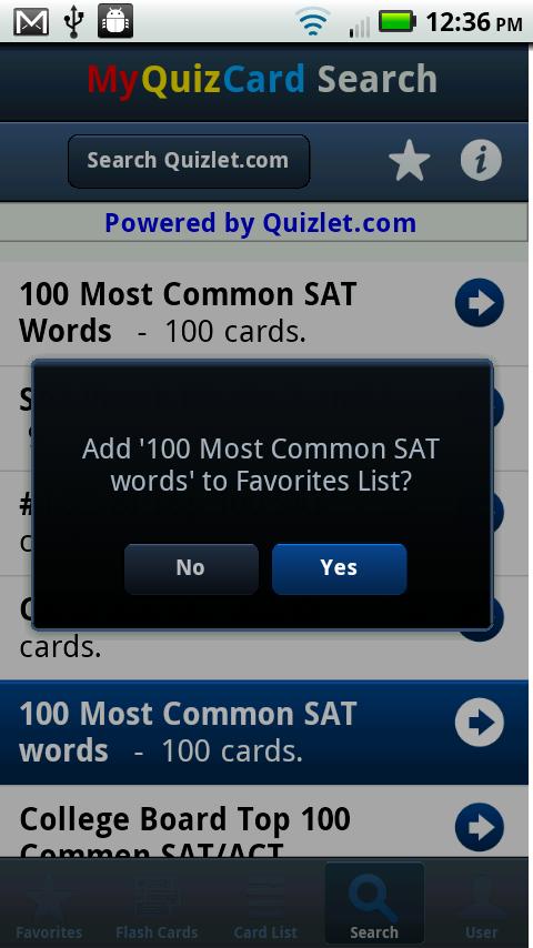 Quizlet Android