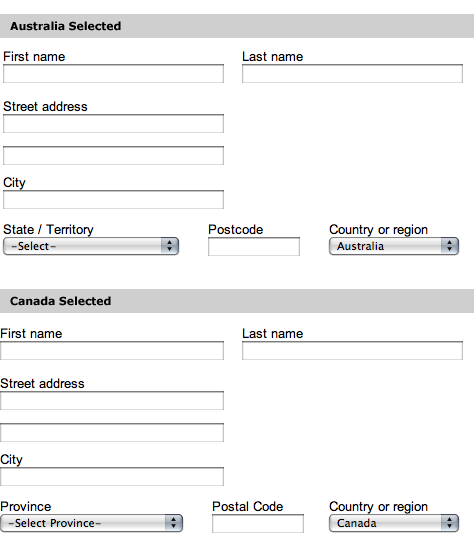 Registration Form Format