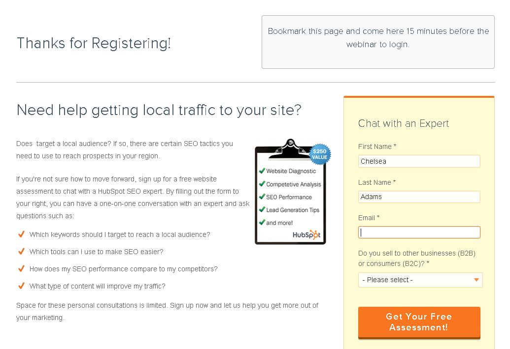 Registration Page Examples