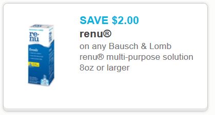 Renu Contact Lens Solution Price