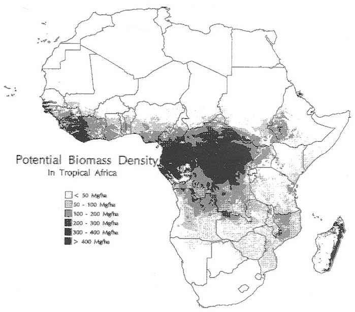 Resources In Africa Map