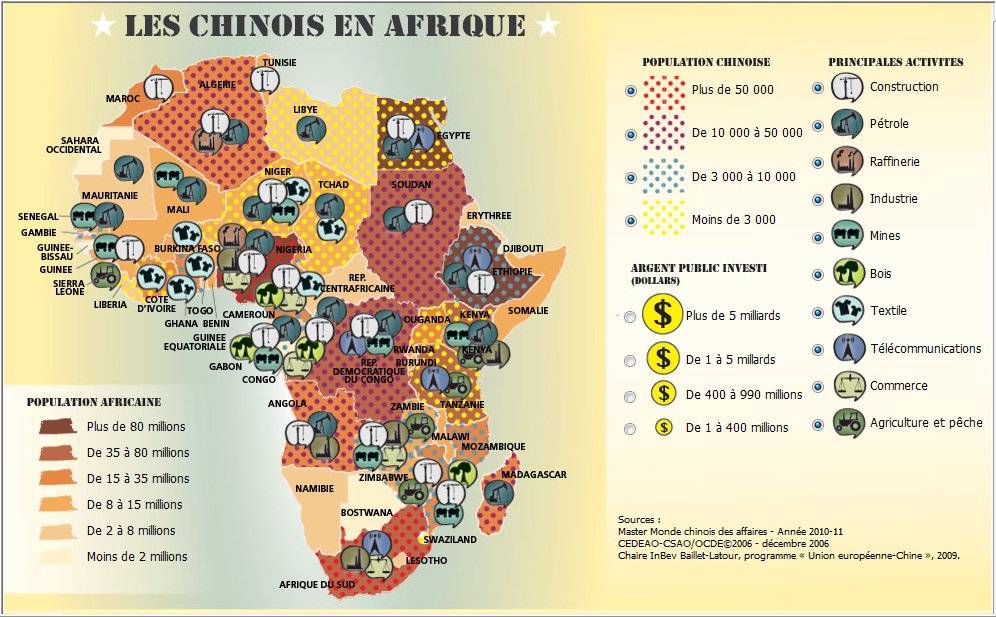 Resources In Africa Map