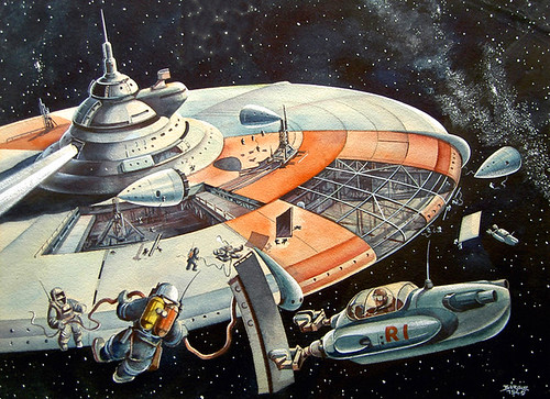 Retro Science Fiction Art