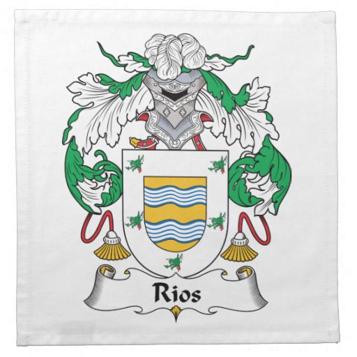 Rios Family Crest Shield