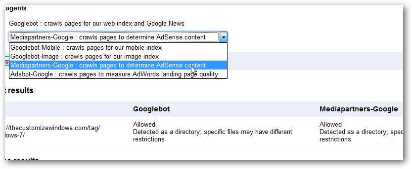 Robots.txt Allow Disallow