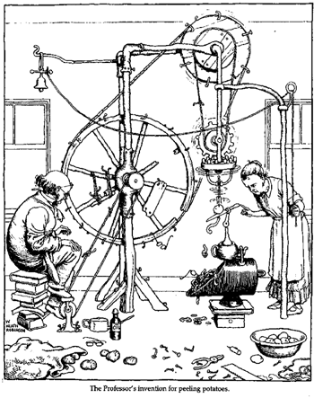 Rube Goldberg Examples Of Simple Machines