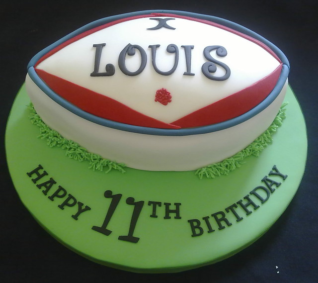 Rugby Ball Cake