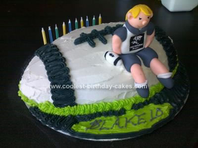 Rugby Ball Cake