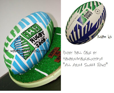 Rugby Ball Cake Pictures