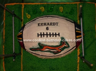 Rugby Ball Cake Pictures