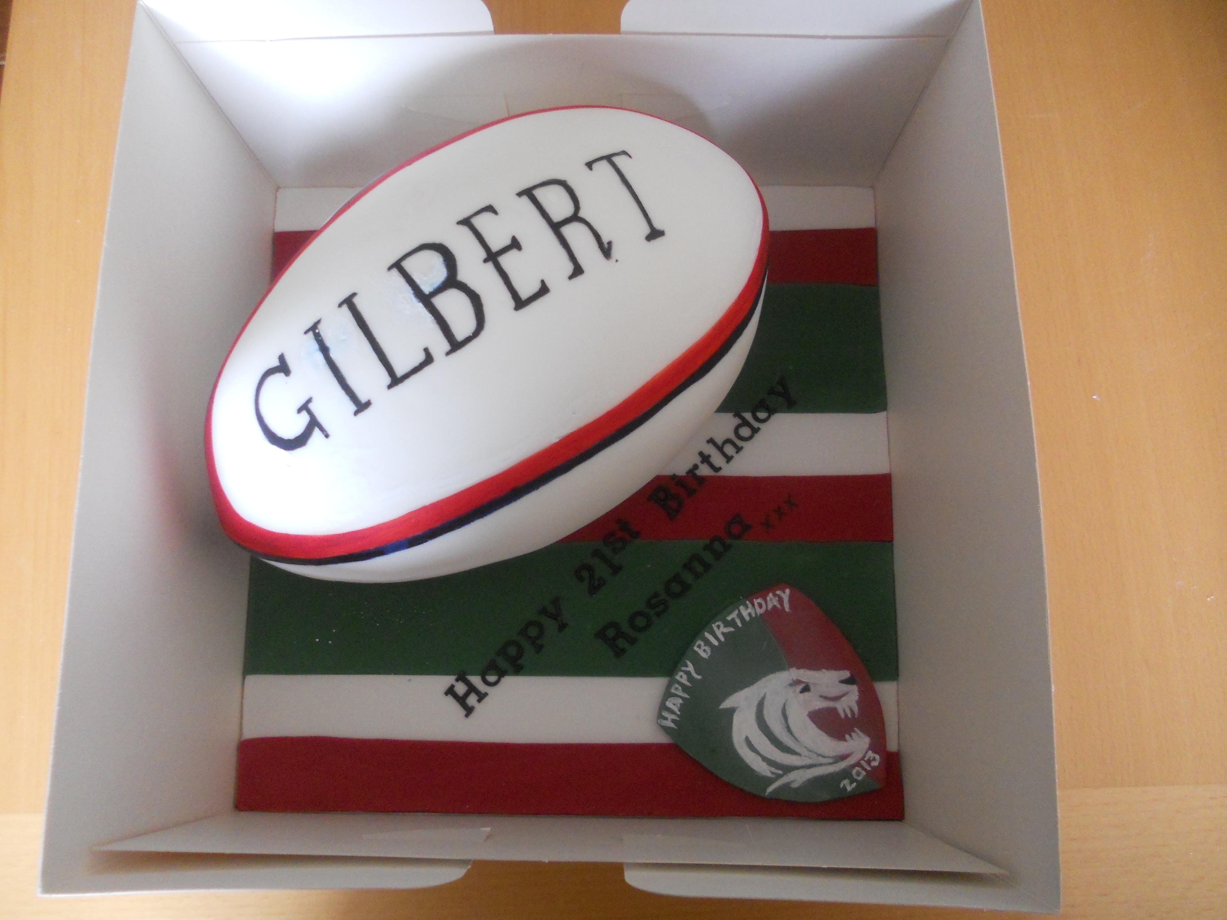 Rugby Ball Cake Recipe