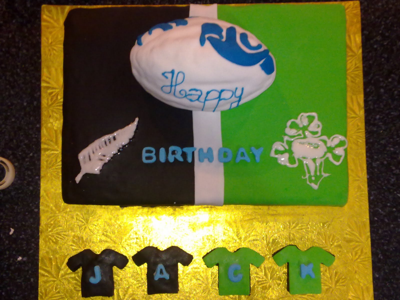 Rugby Ball Cake Tin Ireland