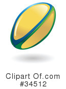 Rugby Ball Clipart