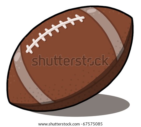 Rugby Ball Drawing