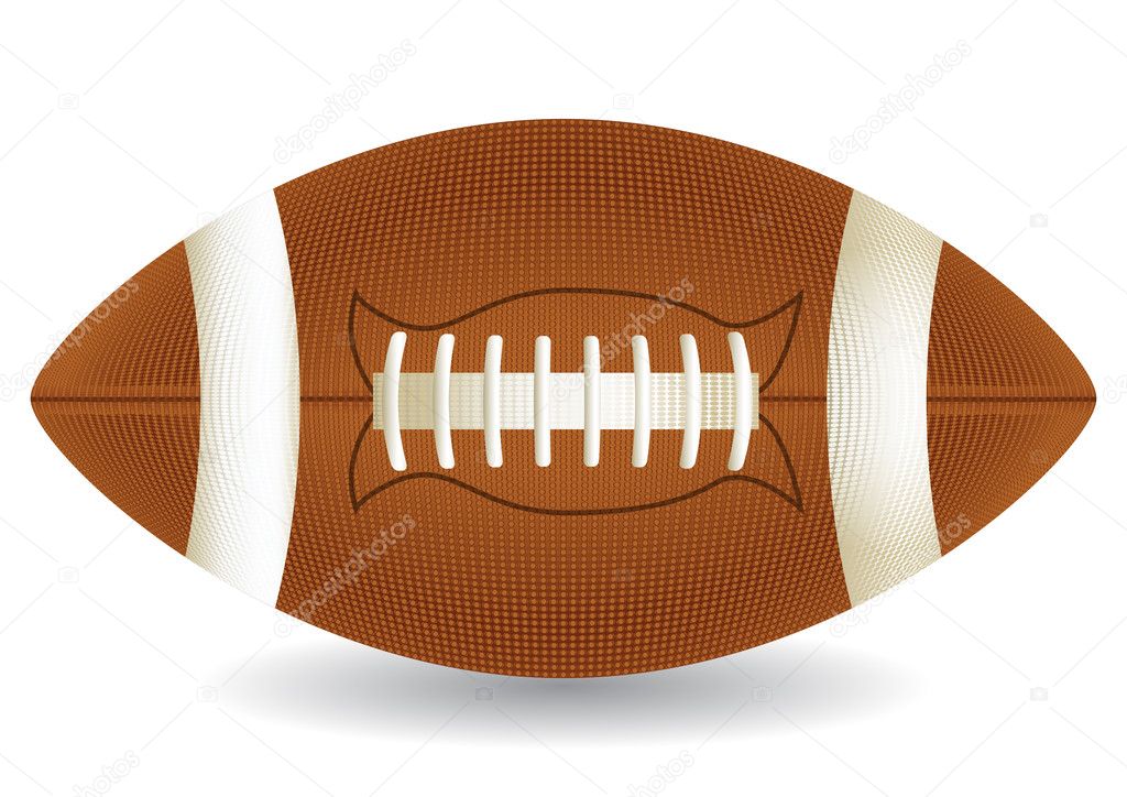 Rugby Ball Vector