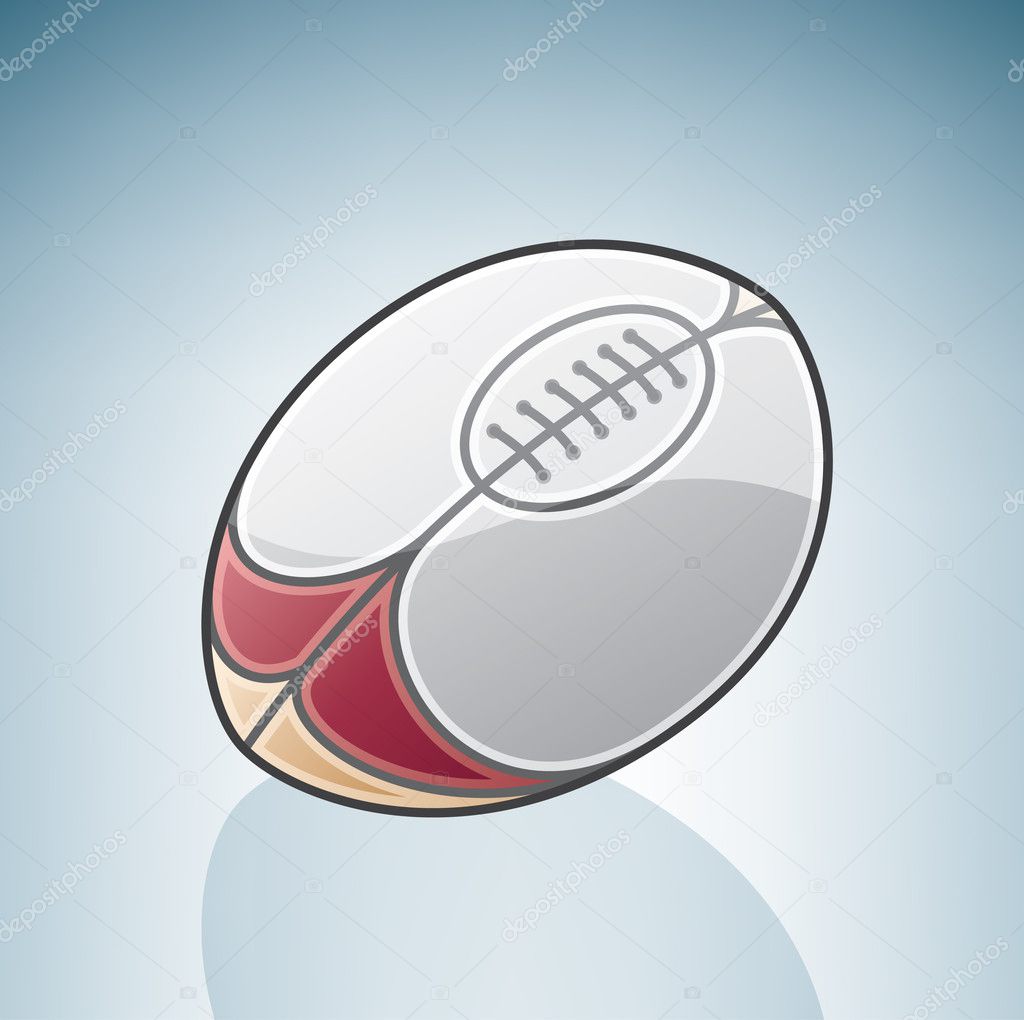 Rugby Ball Vector