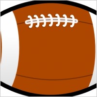 Rugby Ball Vector