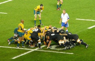 Rugby Positions Scrum