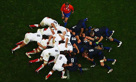 Rugby Positions Scrum